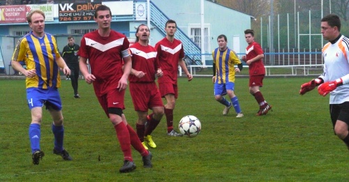 1. kolo okresní přebor, FK Jaroměř B - TJ Sokol Hejtmánkovice, 7.11.2015, foto: Václav Mlejnek